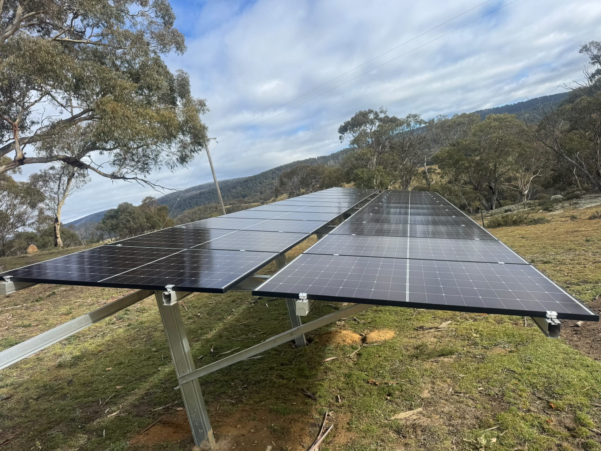 Ground Mount Solar Long View