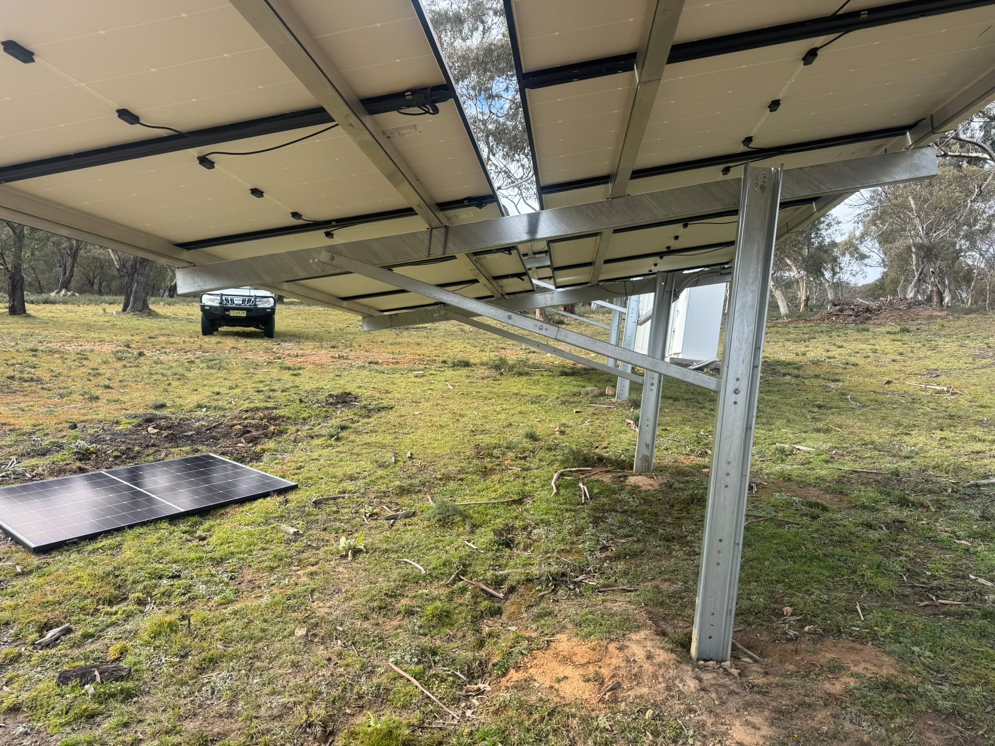 Ground Mount Installation Detail